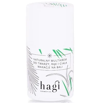 Hagi Naturalny multikrem do twarzy, rąk i ciała `Wakacje na Bali`