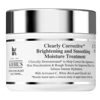 Kiehl's Dermatologist Solutions, Clearly Corrective Brightening & Smoothing Moisture Treatment (Rozjaśniający i wygładzający krem nawilżający)