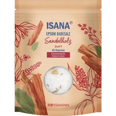 Isana Epsom Badesalz Sandelholz (Sól do kąpieli)