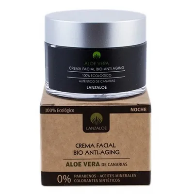 Lanzaloe Bio Anti-Aging, Krem do twarzy na noc