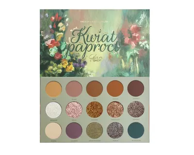 Glam Shop GlamBOX, Kwiat Paproci (Paleta cieni do powiek)