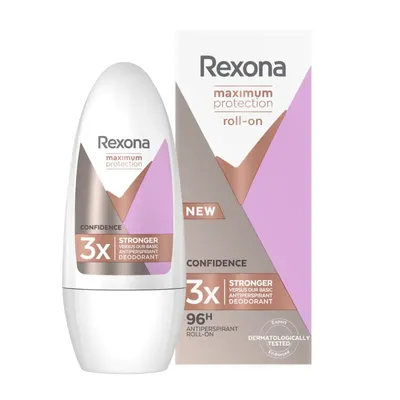 Rexona Maximum Protection, Confidence Scent Anti-perspirant Roll-on 96h (Antyperspirant w kulce)