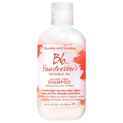 Bumble and bumble Hairdresser`s Invisible Oil, Sulfate Free Shampoo (Szampon z 6 lekkimi olejkami nie zawierający siarczanów)