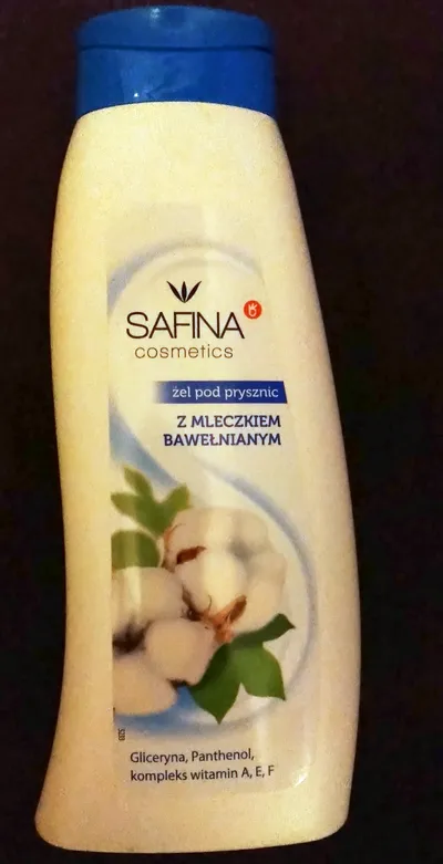 Safina Żel po prysznic z mleczkiem bawełnianym