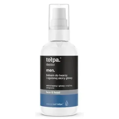 Tołpa Dermo Men, Face & Head, Balsam do twarzy i ogolonej skóry głowy
