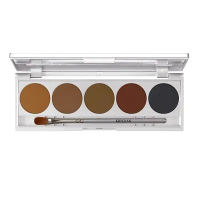 Kryolan Shading / Matt, Eyeshadow Palette (Paleta 5 matowych cieni)