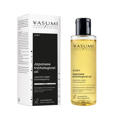 Yasumi Trycho & Medical, Japanese Trychological Oil (Japoński olejek trychologiczny – włosy niskoporowate)