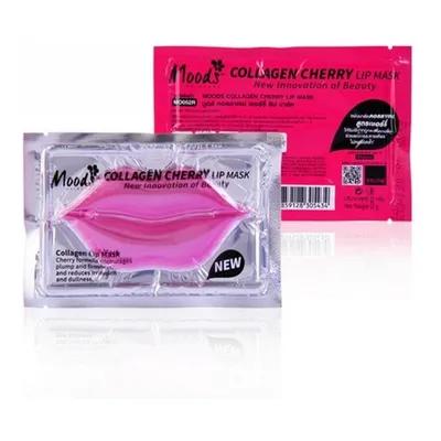 Moods Collagen Cherry Lip Mask (Hydrożelowa maska do ust `Wiśnia`)
