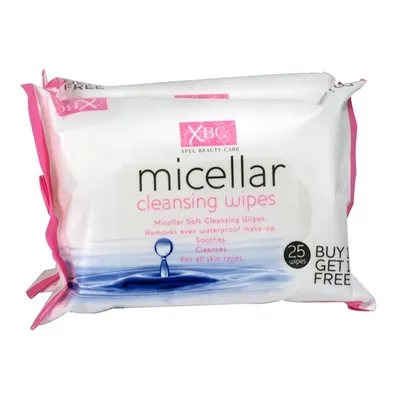 XBC Micellar Cleansing Wipes (Chusteczki micelarne)