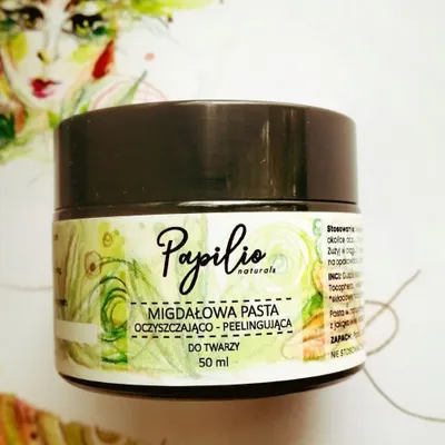 Papilio Naturals Migdałowa pasta oczyszczająco-peelingująca