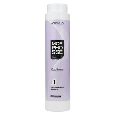 Montibello Morphosse, Post-Treatment Shampoo (Szampon do włosów po keratynowym prostowaniu)