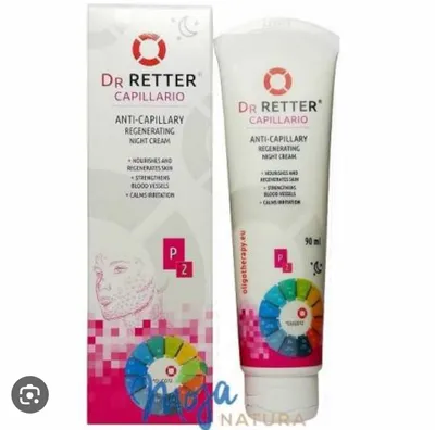 Dr. Retter Capillario, Anti - capillary Regenerating Night Cream (Krem silnie regenerujący na noc)