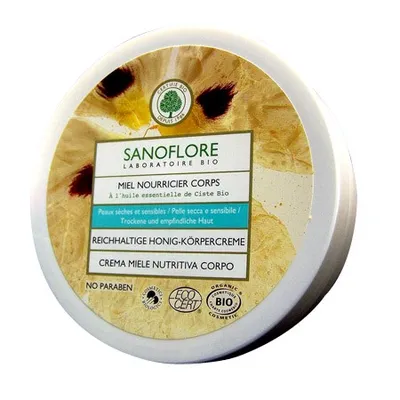 Sanoflore Miel Nourricier Corps (Miodowy krem odżywczy do ciała)