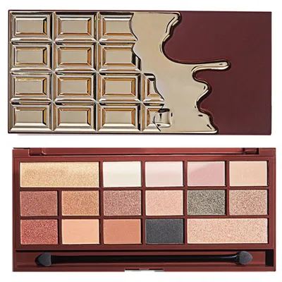 I Heart Revolution Gold Shadow Palette (Paleta 16 cieni do powiek)