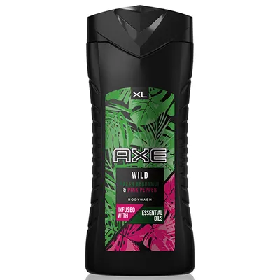 AXE Wild Fresh, Bergamot & Pink Pepper Shower Gel (Żel pod prysznic dla mężczyzn `Bergamotka i różowy pieprz`)