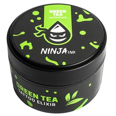 Ninja Ink Tattoo Elixir Green Tea (Eliksir do pielęgnacji tatuaży ( różne zapachy))