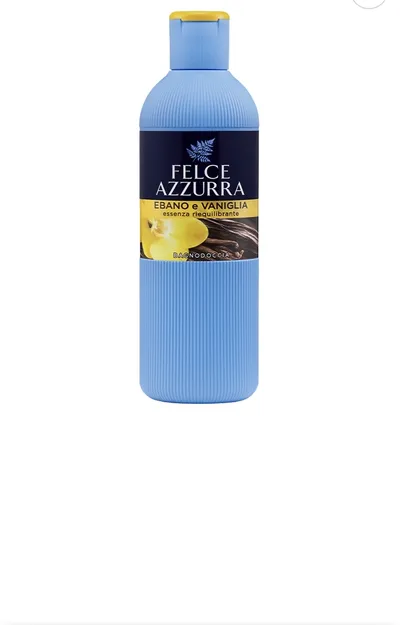 Felce Azzurra Vanilla & Ebano, Shower Gel (Wanilia & Heban, Żel pod prysznic)