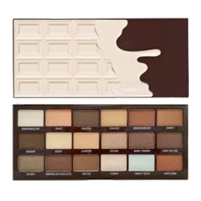 I Heart Revolution Chocolate S'mores Shadow Palette (Paleta 18 cieni do makijażu)