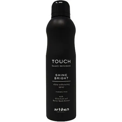 Artego Touch Shine Bright, Shine Enhancing Spray (Spray nabłyszczający zapobiegający puszeniu się i elektryzowaniu)
