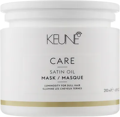 Keune Care Line, Satin Oil Intensive Treatment (Maska intensywnie regenerująca)