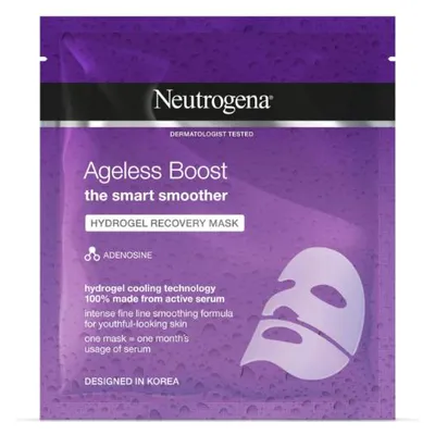 Neutrogena Ageless Boost, The Smart Smoother Adenosine Hydrogel Recovery Mask (Odmładzająca maska w płachcie)