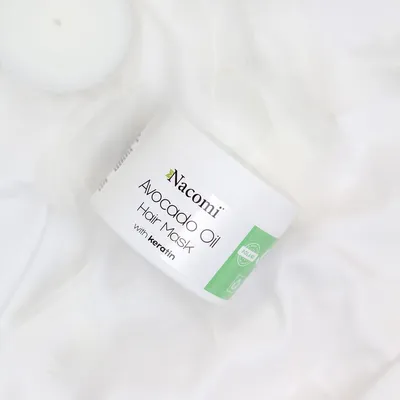 Nacomi Avocado Oil Hair Mask (Maska avocado do włosów (nowa wersja))