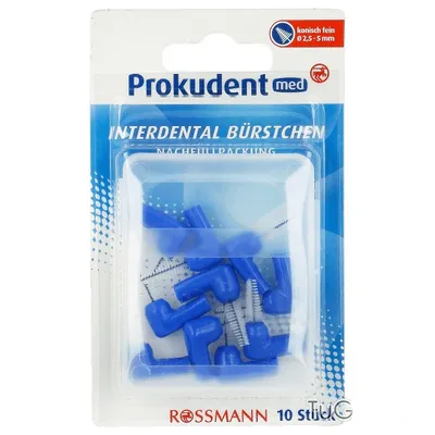 Prokudent Med Interdental Bürstchen ISO 3 (Szczoteczki do czyszczenia przestrzeni międzyzębowych)