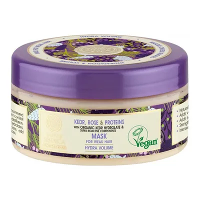 Natura Siberica Super Siberica Professional, Kedr Rose & proteins Hydra Volume Mask (Maska do włosów suchych)