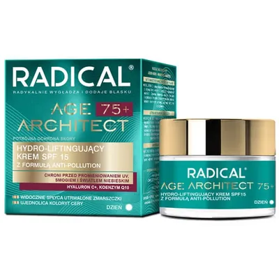 Radical Age Architect 75+, Hydro-liftingujący krem z formułą anti-pollution SPF 15
