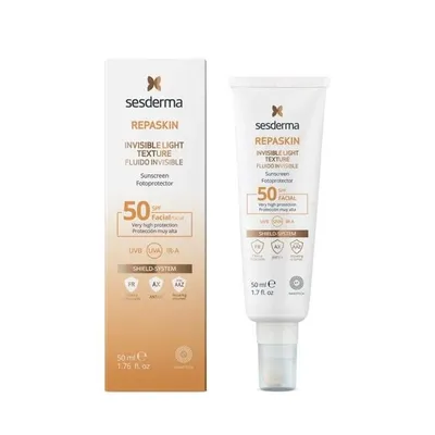 Sesderma Repaskin Fluid Invisible Fotoprotector SPF50 (Fluid nawilżająco-ochronny SPF 50+)