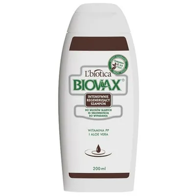L'biotica Biovax Intensywnie regenerujący szampon do włosów słabych ze skłonnością do wypadania