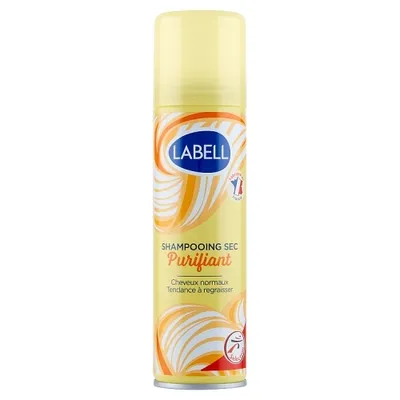 Labell Shampooing Sec Purifiant Cheveux Normaux Tendence a Regraisser (Suchy szampon oczyszczający do włosów normalnych i z tendencją do przetłuszczania się)