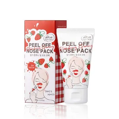 Esfolio Strawberry Gummy Peel Off Nose Pack (Maska peel-off do oczyszczania nosa)