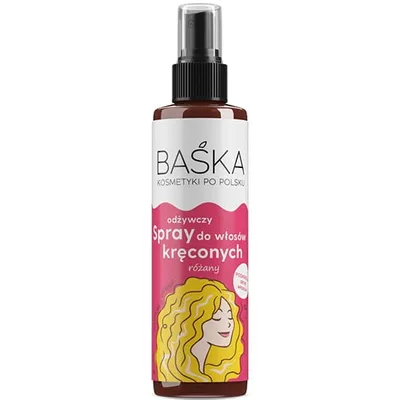 Baśka Różany odżywczy spray do włosów kręconych