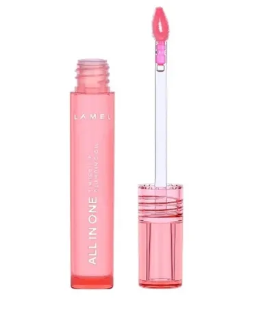 Lamel Professional All in One Lip Tinted Plumping Oil (Olejek do ust)