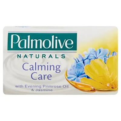 Palmolive Naturals, Calming Care, Evening Primrose & Jasmine, Soap Bar (Mydło w kostce 'Wiesiołek i jaśmin')