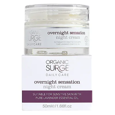 Organic Surge Overnight Sensation, Night Cream (Krem do twarzy na noc)