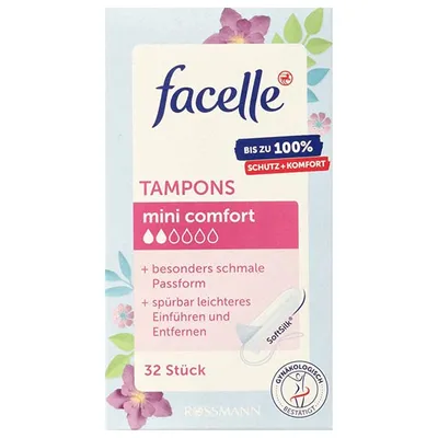Facelle Comfort Mini, Tampony