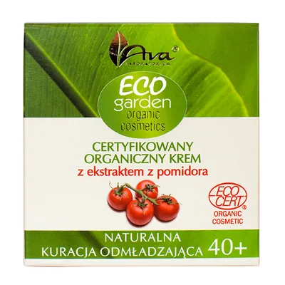 Laboratorium Kosmetyczne AVA Eco Garden, Certyfikowany organiczny krem z ekstraktem z pomidora