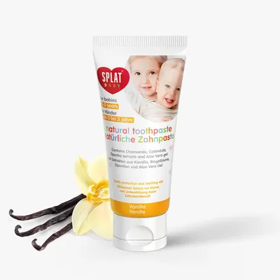 Splat Baby Natural Toothpaste Vanilla (Pasta do zębów)