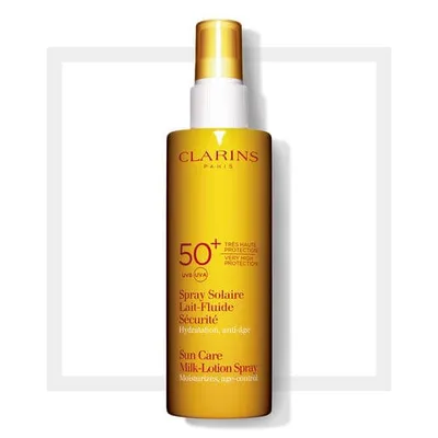 Clarins Lait Solaire Special Enfants 100% Ecran Mineral Tres Haute Protection SPF 50 (Mleczko ochronne dla dzieci)