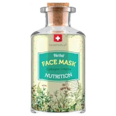 Herbamedicus SwissMedicus, Herbal Nutrition Face Mask Collagen & Herbs (Odżywcza ziołowa maseczka do twarzy)