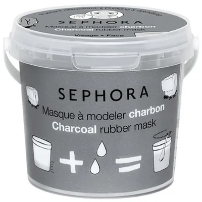 Sephora Collection, Charcoal Rubber Mask (Kauczukowa maska oczyszczająci `Węgiel`)