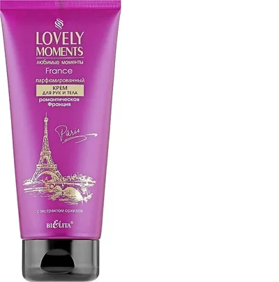 B & V Belita & Vitex Lovely Moments, Romantic France Perfumed Hand and  Body Cream (Perfumowany krem do ciała i rąk `Romantyczna Francja`)