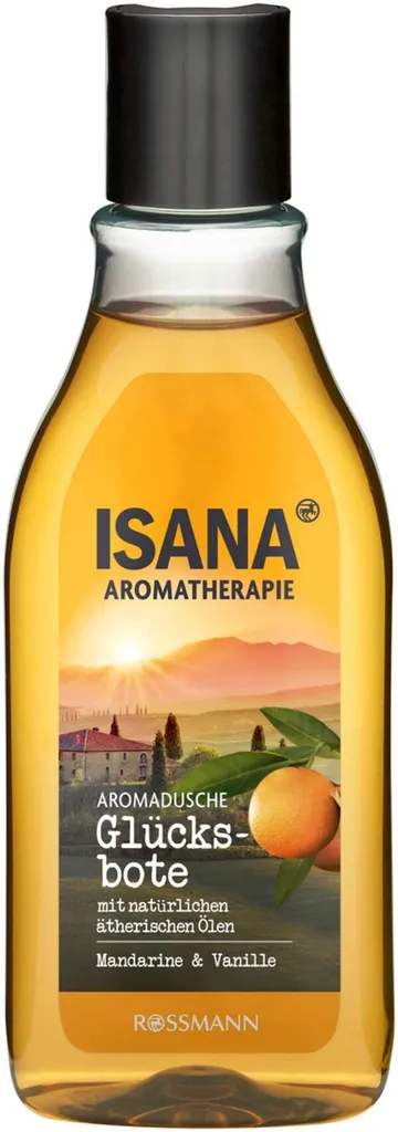 Isana Aromatherapie, Aromadusche Glücksbote (Żel pod prysznic `Chwile szczęścia`)