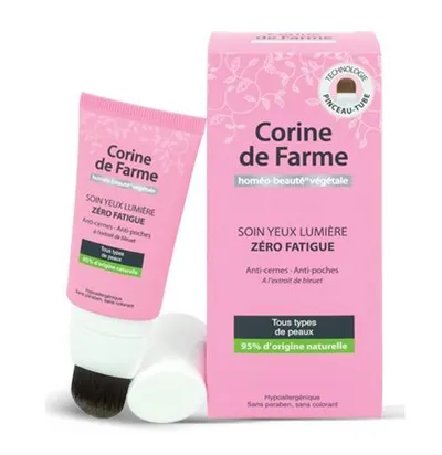 Corine de Farme Soin Yeux Lumiere, Zero Fatigue [Radiant and Anti-Tiredness Eye Care] (Krem pod oczy do wszystkich typów skóry)