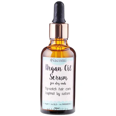 Nacomi Serum do końcówek z olejem arganowym