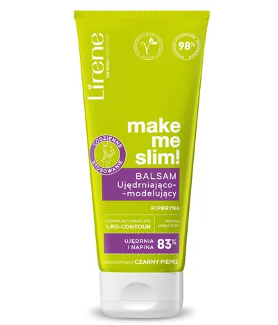 Lirene Dermoprogram Make Me Slim!, Balsam ujędrniająco -modelujący