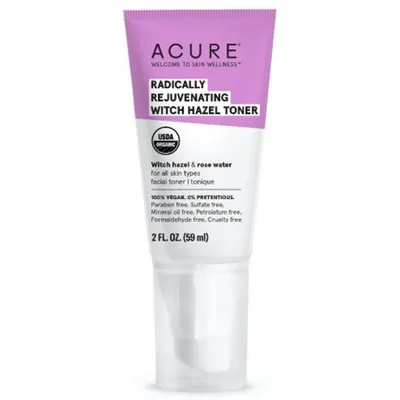 Acure Radically Rejuvenating, Witch Hazel Toner (Tonik do twarzy z oczarem)