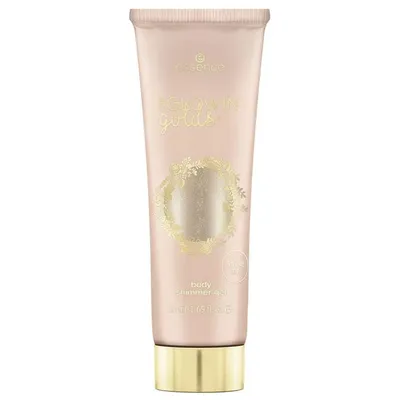 Essence The Glowing Golds,I Love You So! Body Shimmer Gel (Żel do ciała z brokatem)